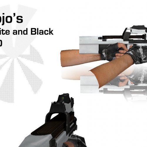 Hojo's White And Black P90