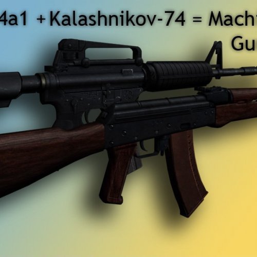 kalashinov m4 machinegun replacement
