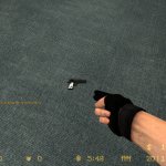 Blackened Deagle with Marble Grip