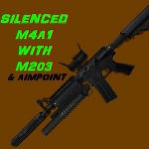 M4A1 Silenced with Aimpoint & M203