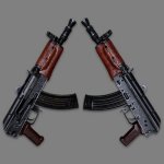 Dual AKS-74U