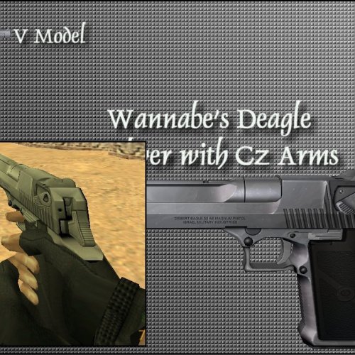 Wannabe s Deagle Silver +Cz Arms