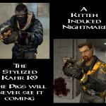 Stylized Kitteh Kahr K9