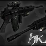 SpecOps HK416 Tactical With Acog