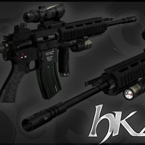SpecOps HK416 Tactical With Acog