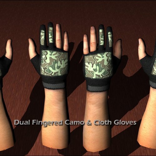 Camo_and_Cloth_Gloves