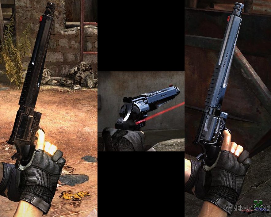 GTA San Andreas Resident Evil 5 Weapons Mod 