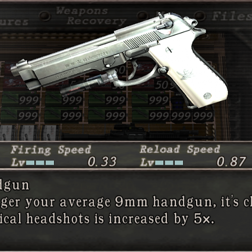 Black Lagoon Beretta  [Handgun] Atualizado
