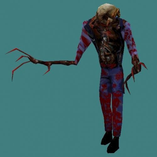 Barney Zombie but Scientist Zombie Model