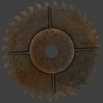 Rusty Saw Blade