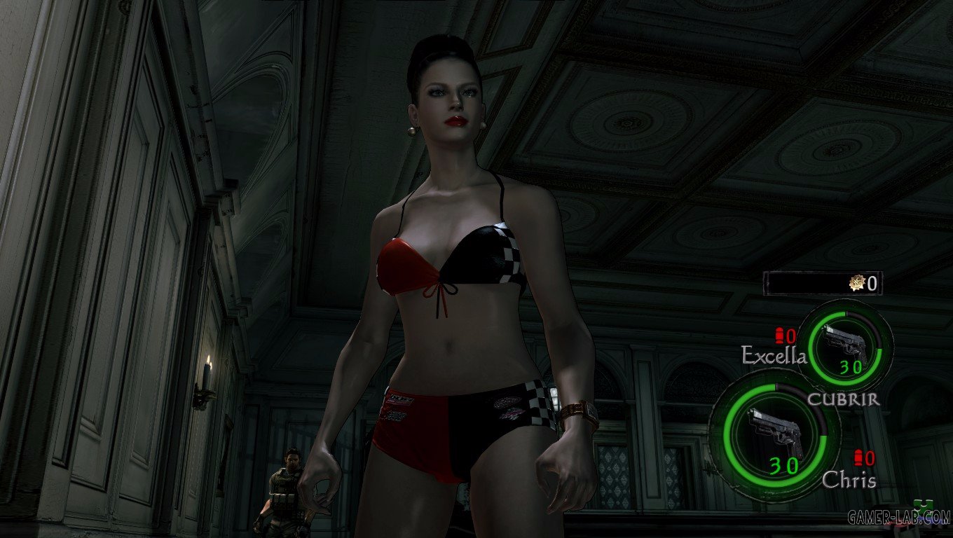 Excella Gionne In Racer Bikini Characters Models And Reskins Resident Evil