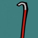 Cartoon crowbar
