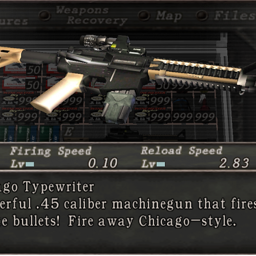 A>> M4 SR-16 Lv2 [Chicago Typewriter]