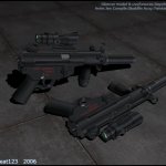 Mp5k Silenced With Acog