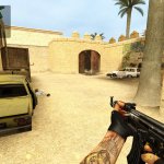 Thai_tattoo_+_Black_leather_glove