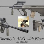 Sproily AUG With Elcan Scope