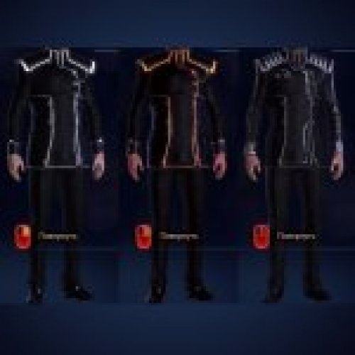 Black Commander Suit