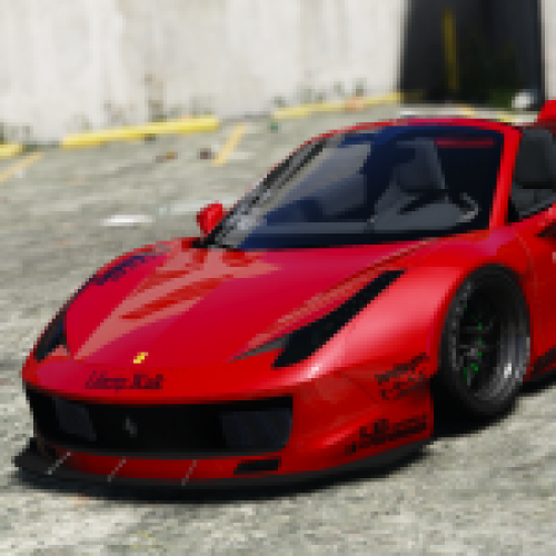 Ferrari 458 Spider (Liberty Walk)