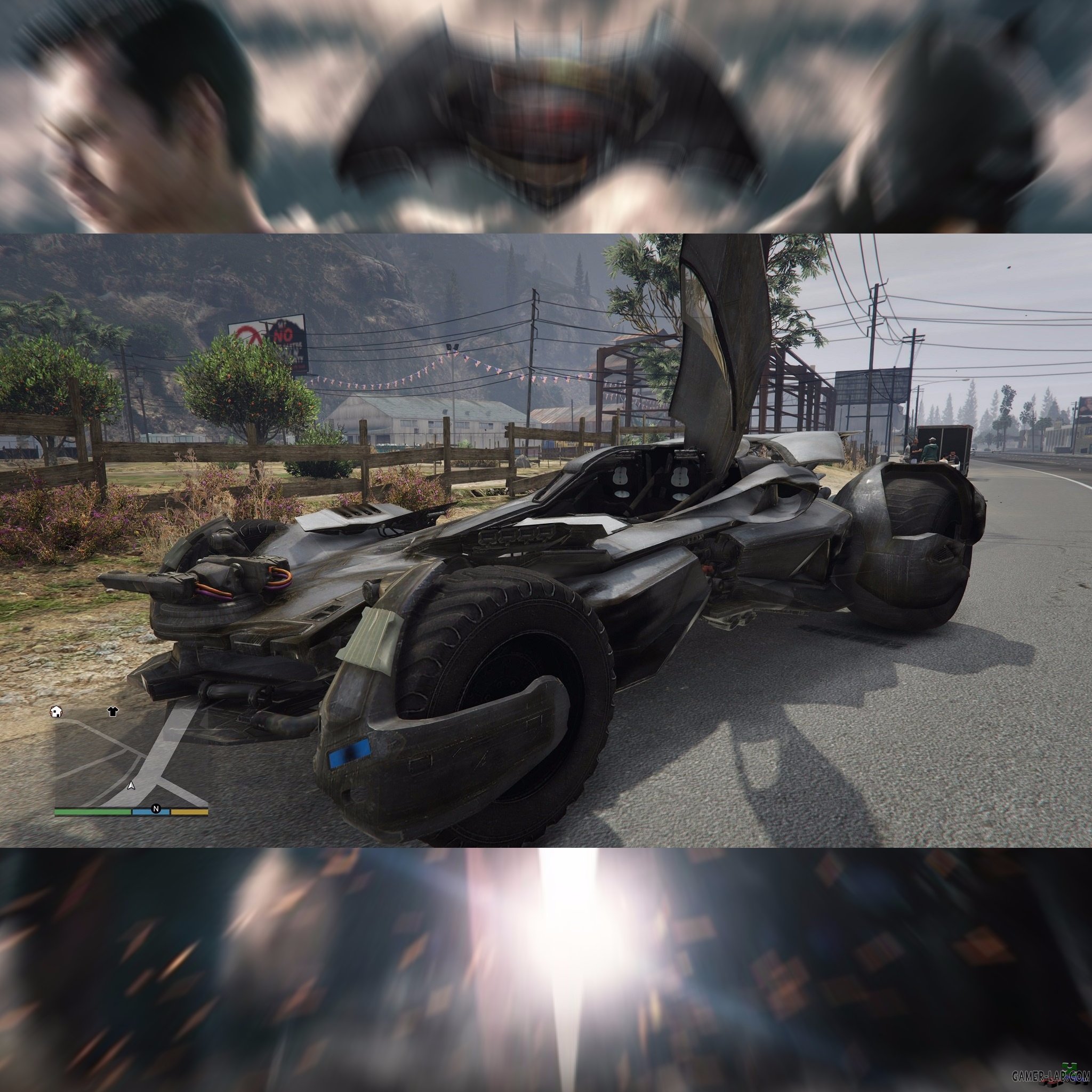 Snyder Batmobile (Batman v Superman) - Транспорт - Модели - Grand Theft  Auto V - [Livery] 2.0