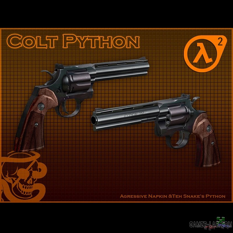 Colt Python - Colt .357 - Half-Life 2 - Weapon models - Source ...