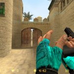 YK_s_woolen_marine_blue_gloves