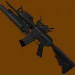 M4A1 + M203 + Aimpoint 