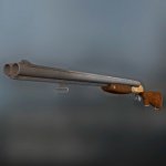 Double Barrel Coach Shotgun