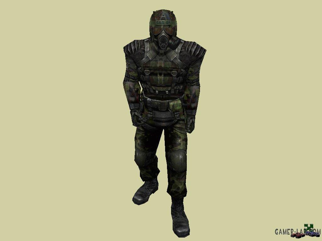 stalker_military_2 - Sven Co-op 5.0 - Player models - Goldsrc warehouse ...