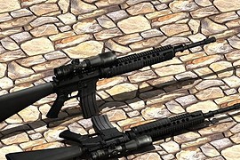 Hacked Armalite M16-A4 AUG +Reskin
