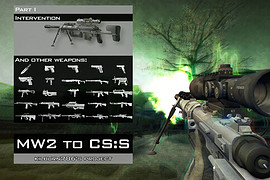 CoD MW2 Weapons Pack