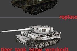 Soviet_Su-85_rep.tiger_tank_snow_wrecked1_(_MAP)