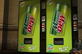 Mountain Dew Vending machine