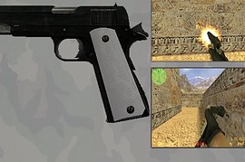 Partly Rusted Colt 1911 .45