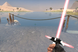 Crossguard Lightsaber