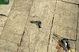 Darkness Deagle with Gold