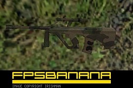 AUG Woodland Camoflauge Skin