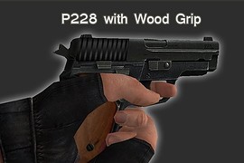 P228 Wooden Grip
