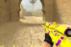 yellow purple awp