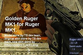 Golden Ruger MK-I