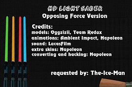 Lightsabers Pack + Player Model Darth Vaider