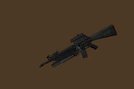 M16 with M203&HBS CoD:MW2