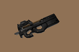 FN P90 CS:CZ with Left Hand