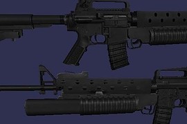 Diemaco C7A2 with M203