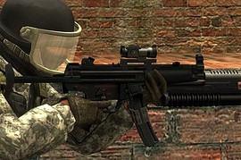 MP5 Default Anims M203