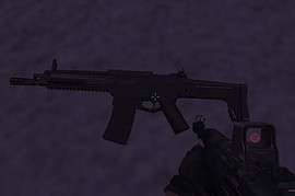 Bishmaster ACR with ironsights
