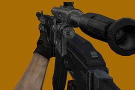 S.T.A.L.K.E.R. AK-74 Black + skins
