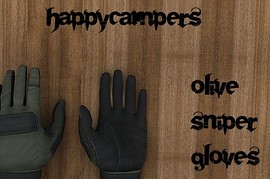 Happy_Camperґs_olive_sniper_gloves