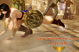 Chun Li Wonder Woman Cosplay