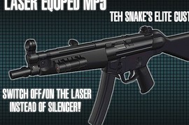 Twinke  Stoke mp5 with laser sight (ON OFF)