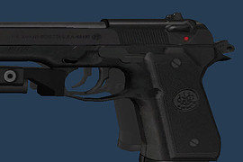 Beretta M92F with lasersight